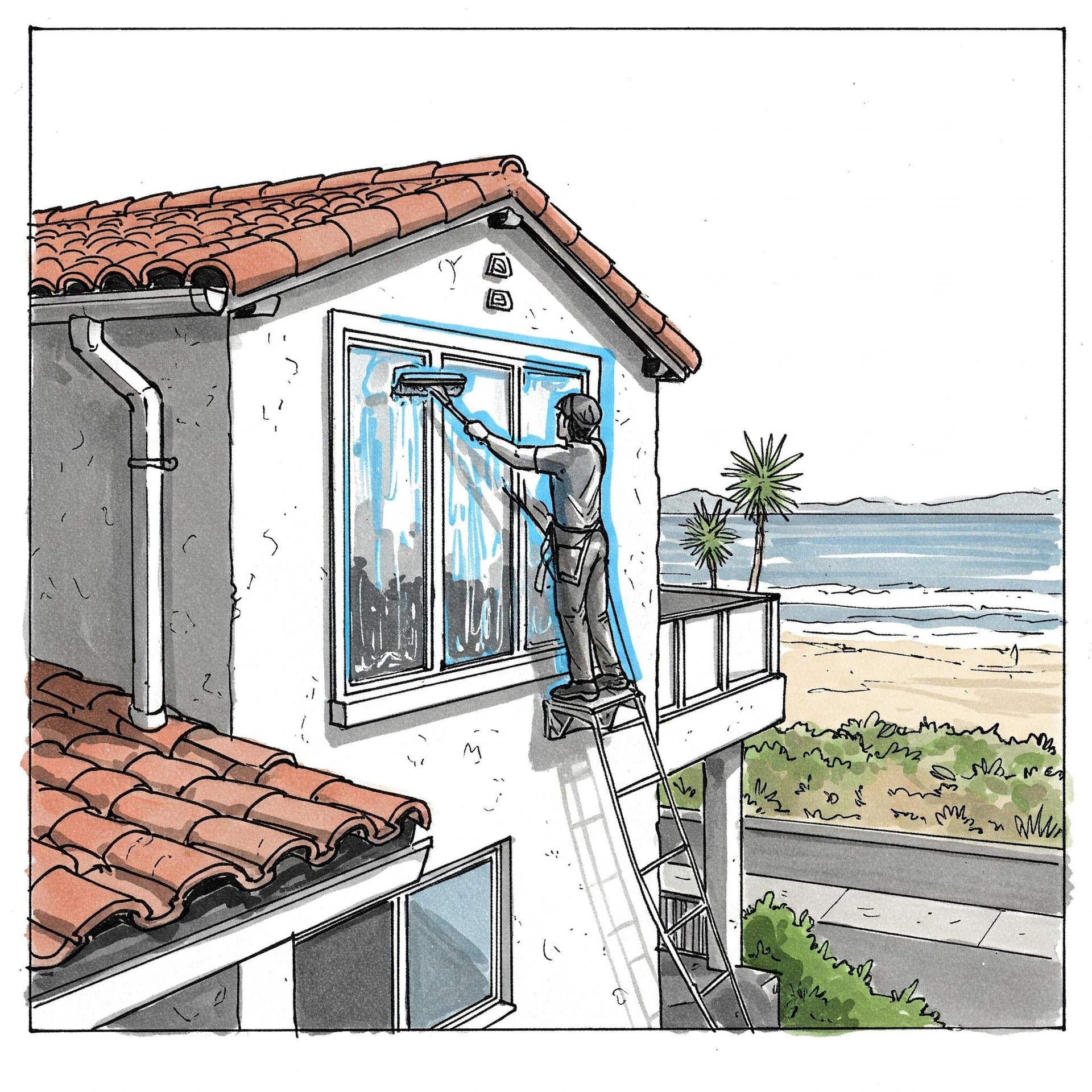 Blog post Dos and Don'ts for Home Window Cleaning in San Diego image