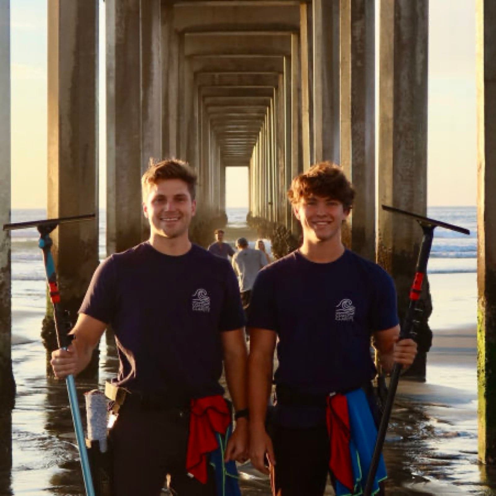 David and Chris Kunz, founders of Coastal Clarity